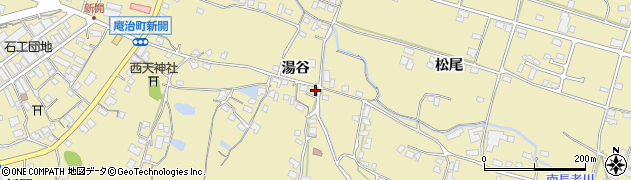 香川県高松市庵治町（湯谷）周辺の地図