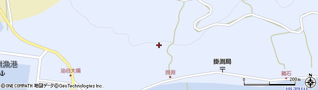 山口県長門市油谷蔵小田（掛渕）周辺の地図