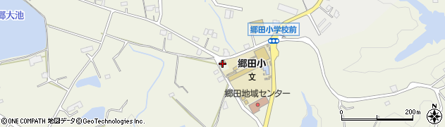 郷田郵便局周辺の地図
