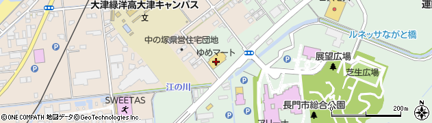 ゆめマート南仙崎周辺の地図