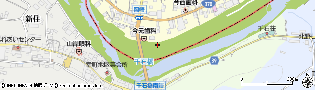 千石橋周辺の地図