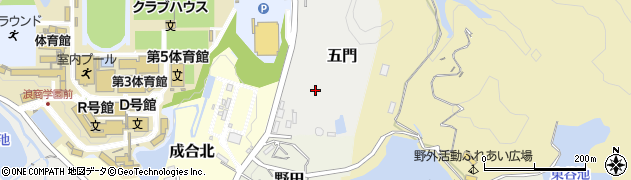 大阪府熊取町（泉南郡）五門周辺の地図