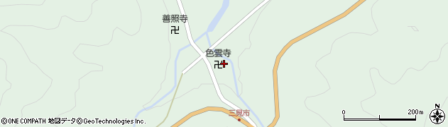 色雲寺周辺の地図
