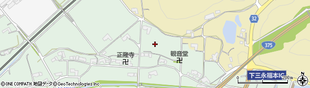 広島県東広島市西条町福本周辺の地図