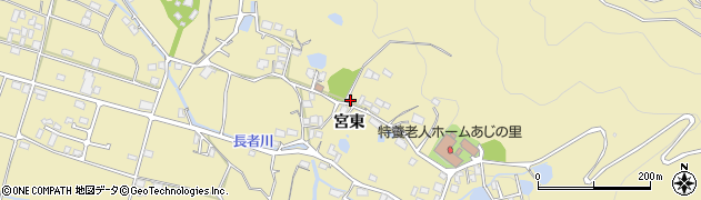 香川県高松市庵治町宮東周辺の地図