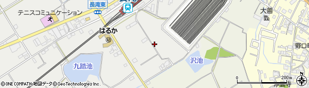 大阪府泉佐野市長滝1178周辺の地図
