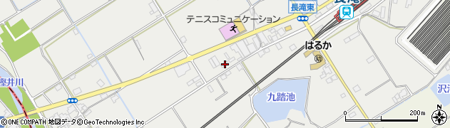 大阪府泉佐野市長滝692周辺の地図