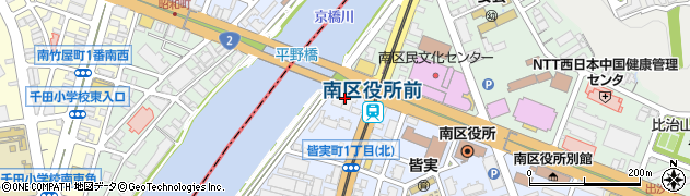 株式会社中電工　広島統括支社周辺の地図