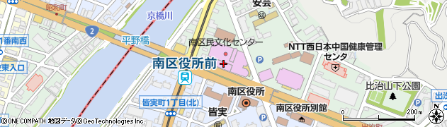 株式会社広島リバイン　広島産業文化センター　防災センター周辺の地図