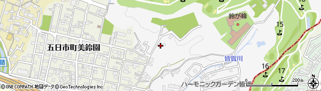 広島県広島市佐伯区五日市町大字皆賀456周辺の地図