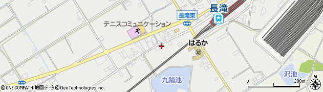 大阪府泉佐野市長滝962周辺の地図