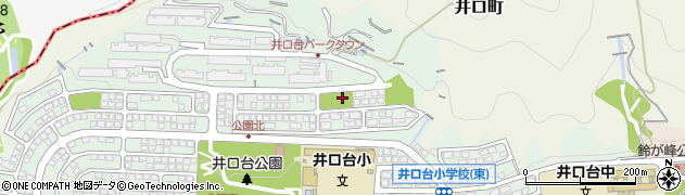 井口台東第一公園周辺の地図