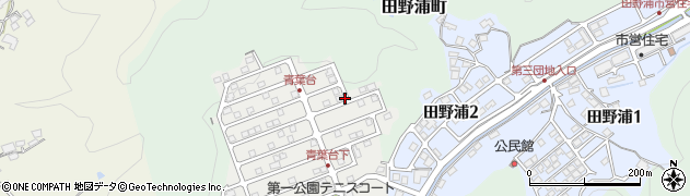 広島県三原市青葉台14周辺の地図