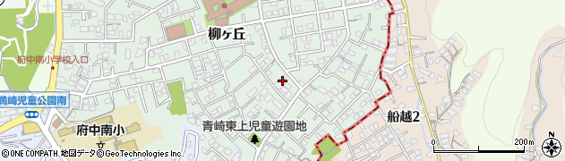 広島県安芸郡府中町柳ヶ丘75周辺の地図