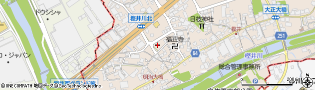 樫井若宮公園周辺の地図