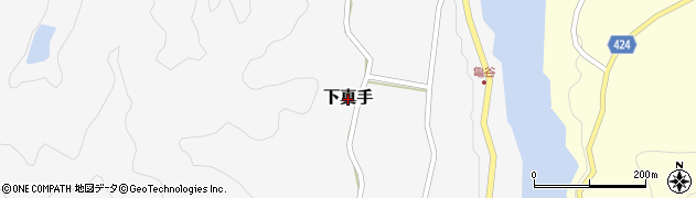 三重県大台町（多気郡）下真手周辺の地図