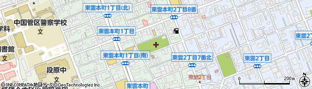 東雲本町公園周辺の地図