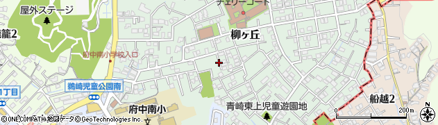 広島県安芸郡府中町柳ヶ丘43周辺の地図