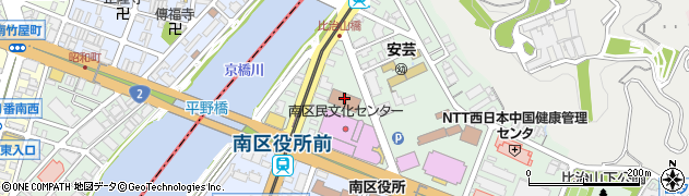 広島県庁西部建設事務所　工務第二課周辺の地図