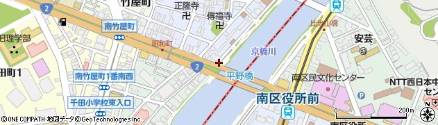 広島県広島市中区昭和町13周辺の地図