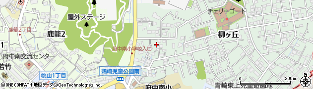 広島県安芸郡府中町柳ヶ丘36周辺の地図