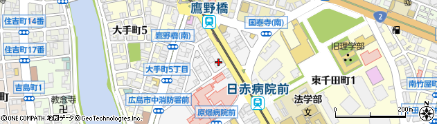 もみじ銀行鷹野橋支店 ＡＴＭ周辺の地図
