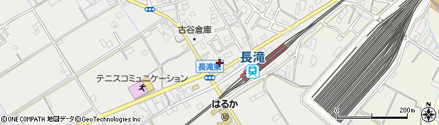 大阪府泉佐野市長滝1134周辺の地図