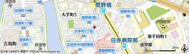 鳥太郎 千田町店周辺の地図