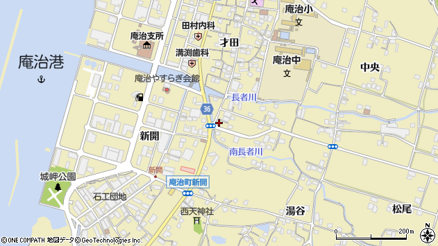 〒761-0130 香川県高松市庵治町の地図