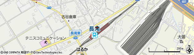 大阪府泉佐野市長滝1245周辺の地図