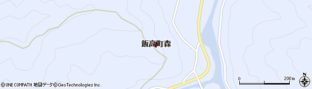 三重県松阪市飯高町森周辺の地図