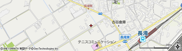 大阪府泉佐野市長滝719周辺の地図