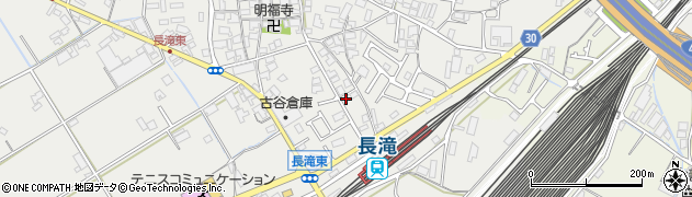 大阪府泉佐野市長滝1117周辺の地図