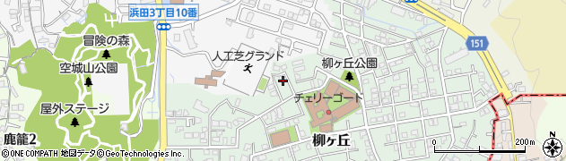 広島県安芸郡府中町柳ヶ丘31周辺の地図