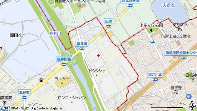 〒590-0532 大阪府泉南市北野の地図