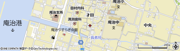 香川県高松市庵治町才田733周辺の地図