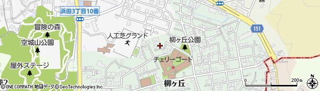 広島県安芸郡府中町柳ヶ丘19周辺の地図