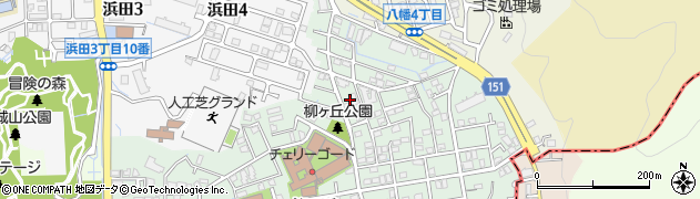 広島県安芸郡府中町柳ヶ丘15周辺の地図