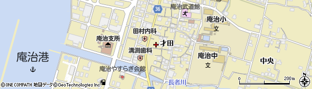 香川県高松市庵治町才田746周辺の地図