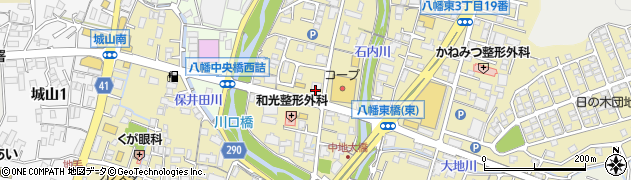 アシーズブリッジ広島店周辺の地図