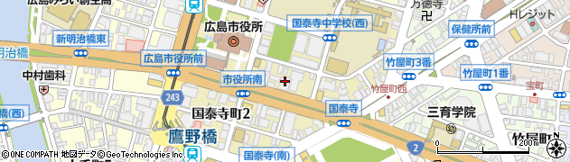カナフレックスコーポレーション株式会社広島営業所周辺の地図