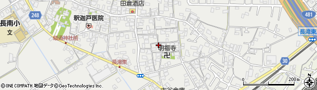 大阪府泉佐野市長滝1370周辺の地図