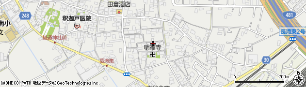 大阪府泉佐野市長滝1379周辺の地図