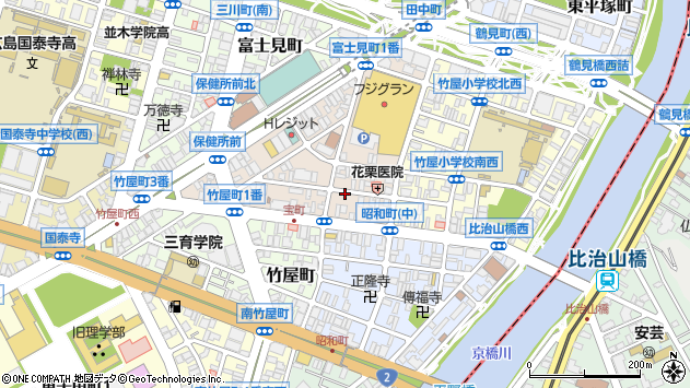 〒730-0044 広島県広島市中区宝町の地図