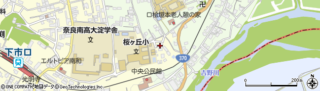 大淀町役場　上下水道部周辺の地図