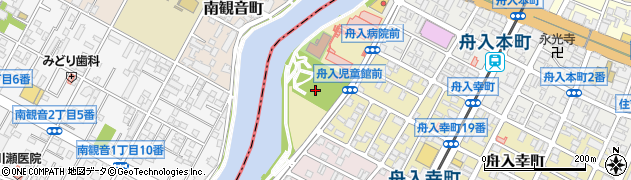 舟入公園周辺の地図