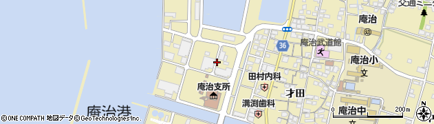 香川県高松市庵治町（才田）周辺の地図