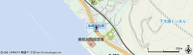 糸崎神社前周辺の地図