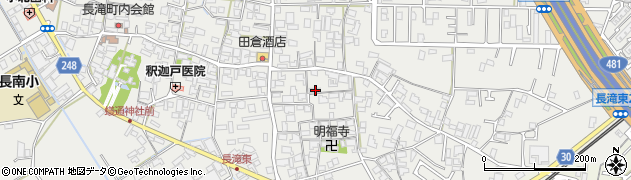 大阪府泉佐野市長滝1386周辺の地図