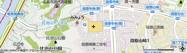 広島段原ショッピングセンター周辺の地図